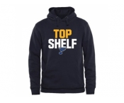 St. Louis Blues Navy Top Shelf Pullover Hoodie