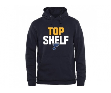 St. Louis Blues Navy Top Shelf Pullover Hoodie