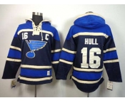 nhl jerseys st. louis blues #16 hull blue[pullover hooded sweatshirt patch C]