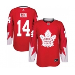 Adidas Toronto Maple Leafs #14 Dave Keon Authentic Red Alternate NHL Jersey