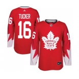 Adidas Toronto Maple Leafs #16 Darcy Tucker Authentic Red Alternate NHL Jersey