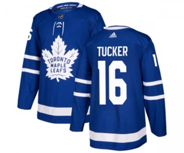 Adidas Toronto Maple Leafs #16 Darcy Tucker Premier Royal Blue Home NHL Jersey