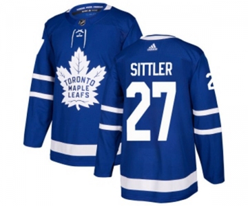 Adidas Toronto Maple Leafs #27 Darryl Sittler Premier Royal Blue Home NHL Jersey