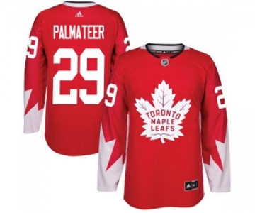 Adidas Toronto Maple Leafs #29 Mike Palmateer Authentic Red Alternate NHL Jersey