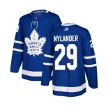 Adidas Toronto Maple Leafs #29 William Nylander Authentic Royal Blue Home NHL Jersey