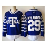 Adidas Toronto Maple Leafs #29 William Nylander Blue Authentic 1918 Arenas Throwback Stitched NHL Jersey