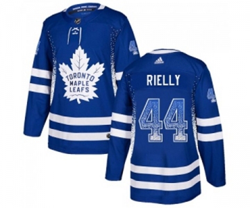 Adidas Toronto Maple Leafs #44 Morgan Rielly Authentic Blue Drift Fashion NHL Jersey