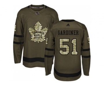 Adidas Toronto Maple Leafs #51 Jake Gardiner Green Salute to Service Stitched NHL Jersey