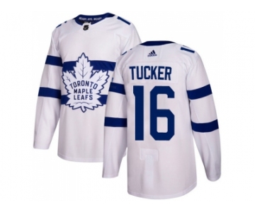 Men Adidas Toronto Maple Leafs #15 Matt Martin White Authentic 2018 Stadium Series Stitched NHL Jersey