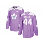 Men Adidas Toronto Maple Leafs #44 Morgan Rielly Purple Authentic Fights Cancer Stitched NHL Jersey