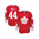 Men Adidas Toronto Maple Leafs #44 Morgan Rielly Red Team Canada Authentic Stitched NHL Jersey