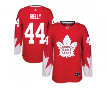 Men Adidas Toronto Maple Leafs #44 Morgan Rielly Red Team Canada Authentic Stitched NHL Jersey