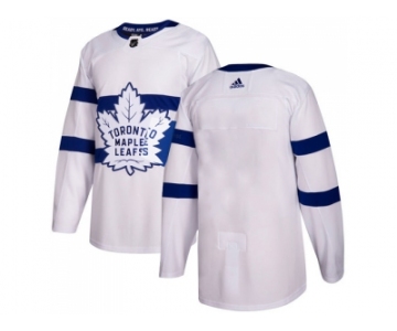 Men Adidas Toronto Maple Leafs Customized White Authentic 2018 Stadium Series Stitched NHL Jersey