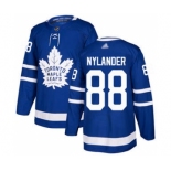 Men's Maple Leafs #88 William Nylander Blue Home Authentic Stitched Hockey Jersey