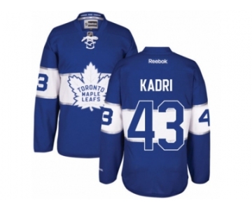 Men's Reebok Toronto Maple Leafs #43 Nazem Kadri Authentic Royal Blue 2017 Centennial Classic NHL Jersey