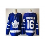 Men's Toronto Maple Leafs #16 Mitchell Marner Royal Blue Home 2017-2018 adidas Hockey Stitched NHL Jersey