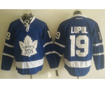 Men's Toronto Maple Leafs #19 Joffrey Lupul Blue New Stitched NHL Jersey