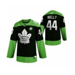 Men's Toronto Maple Leafs #44 Morgan Rielly Green Hockey Fight nCoV Limited Hockey Jersey