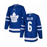 Men's Toronto Maple Leafs #6 Ron Ellis Royal Blue Adidas Stitched NHL Jersey