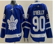 Men's Toronto Maple Leafs #90 Ryan OReilly Blue Authentitc Jersey