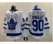 Men's Toronto Maple Leafs #90 Ryan O'Reilly White Stitched Jersey