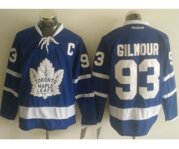 Men's Toronto Maple Leafs #93 Doug Gilmour Blue New Stitched NHL Jersey