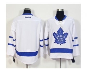 Men's Toronto Maple Leafs Blank White New Stitched NHL Jersey