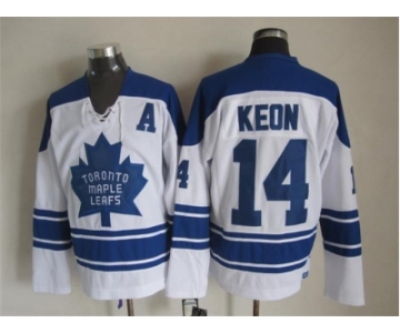 NHL Toronto Maple Leafs #14 Dave Keon white Throwback Stitched jerseys