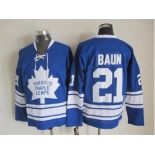 NHL Toronto Maple Leafs #21 Baun blue Throwback Stitched jerseys