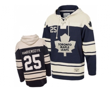 Toronto Maple Leafs #25 James Van Riemsdyk Blue Sawyer Hooded Sweatshirt Stitched NHL Jersey