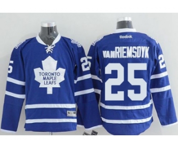 Toronto Maple Leafs #25 James Van Riemsdyk Blue Stitched NHL Jersey