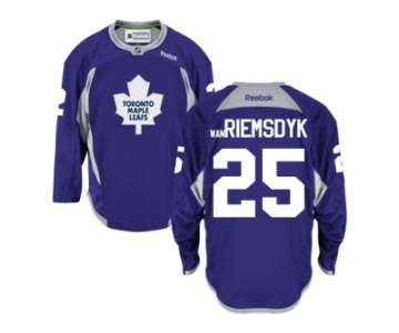 Toronto Maple Leafs #25 James Van Riemsdyk Purple Practice Stitched NHL Jersey