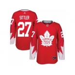 Toronto Maple Leafs #27 Darryl Sittler Red Alternate Stitched NHL Jersey