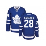 Toronto Maple Leafs #28 Kasperi Kapanen Blue New Stitched NHL Jersey