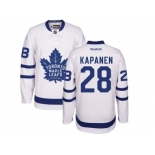 Toronto Maple Leafs #28 Kasperi Kapanen White New Stitched NHL Jersey