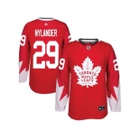 Toronto Maple Leafs #29 William Nylander Red Alternate Stitched NHL Jersey