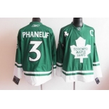 nhl Toronto Maple Leafs #3 Phaneuf green C