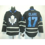 nhl jerseys toronto maple leafs #17 clark black