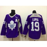 nhl jerseys toronto maple leafs #19 lupul purple