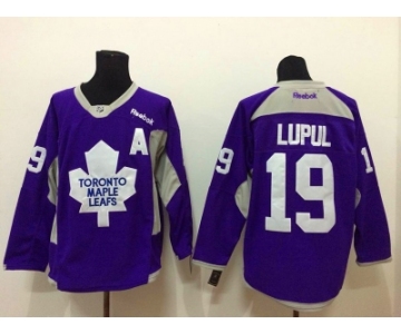 nhl jerseys toronto maple leafs #19 lupul purple