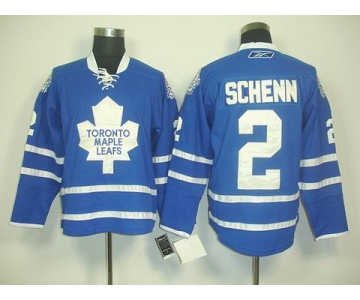 nhl jerseys toronto maple leafs #2 schenn blue