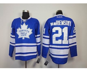 nhl jerseys toronto maple leafs #21 VAN riemsdyn blue[VAN riemsdyn]