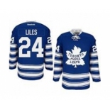 nhl jerseys toronto maple leafs #24 liles blue[2014 winter classic]