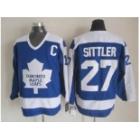 nhl jerseys toronto maple leafs #27 sittler 1978 ccm vintage throwback blue