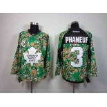 nhl jerseys toronto maple leafs #3 phaneuf patch camo[patch C]