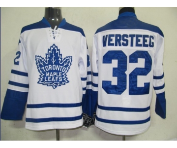 nhl jerseys toronto maple leafs #32 versteeg white (ccm)