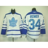 nhl jerseys toronto maple leafs #34 reimer white