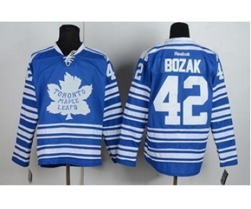 nhl jerseys toronto maple leafs #42 bozak blue[2014 winter classic]