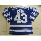 nhl jerseys toronto maple leafs #43 kadri blue[2014 winter classic]