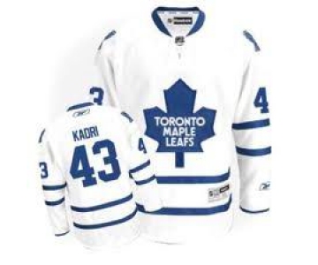 nhl jerseys toronto maple leafs #43 kadri white